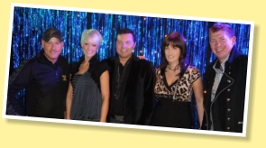 vl: PartyOlli, Christin Stark, R�diger Schima, Julia Bender, Micha W.